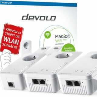 Devolo dLan Magic 2 WiFi next Multiroom Kit, 5 x LAN, 2400 Mbit/s
