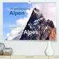 Französische Alpen - Route des Grandes Alpes (Premium hochwertiger DIN A2 Wandkalender 2022 Kunstdruck in Hochglanz)