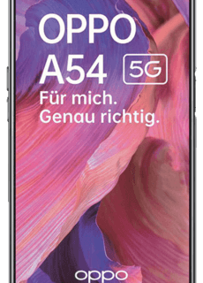 Oppo A54 5G Fluid Black  mit green LTE 6GB Promo Telekom