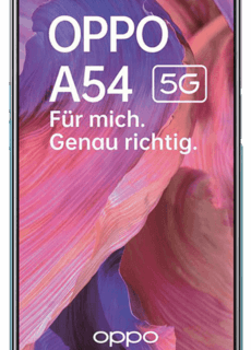 Oppo A54 5G Fantastic Purple  mit green LTE 6GB Promo Telekom