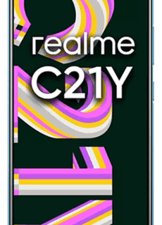 realme C21Y Cross Blue  mit green LTE 40GB Promotion Vodafone