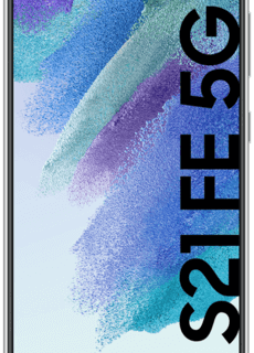 Samsung Galaxy S21 FE 5G White  mit green LTE 10GB Promotion Telekom