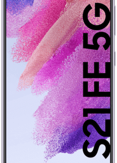 Samsung Galaxy S21 FE 5G Lavender  mit green LTE 10GB Promotion Telekom