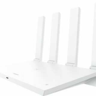 Huawei "WiFi AX3 (Quad-core)" WLAN-Router, Router Weiß (WiFi 6 802.11ax, Dual-Band, bis zu 3.000 Mbit/s)