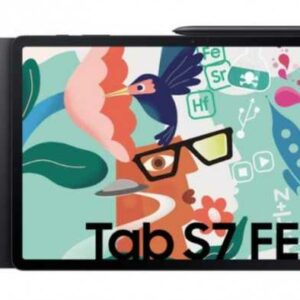 Samsung Tablet Galaxy Tab S7 FE Wifi inkl. Booklet 31,5 cm (12,4 Zoll), Octa Core, 4 GB Arbeitspeicher, 64 GB Flash Speicher