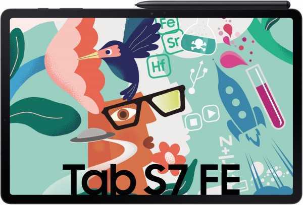 Samsung Tablet Galaxy Tab S7 FE Wifi schwarz 31,5 cm (12,4 Zoll), 64 GB, Wifi