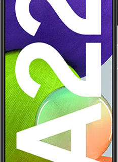 Galaxy A22 (black, 64 GB) mit mobilcom-debitel green LTE 20 GB (D1)