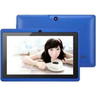 7-Zoll-Tablet Android Quad-Core-Prozessor WiFi-Version Dual-Kamera-Unterhaltungsmaschine Geschenk für Kinder, Studenten, Erwachsene,Blau - Blau