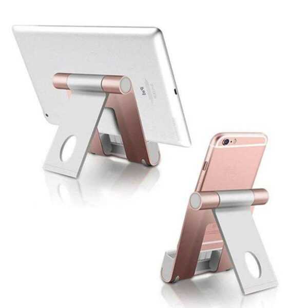 Aluminiumlegierung Telefon Lade Halter Tablet Stand für Smartphone / Tablet PC / iPhone / iPad