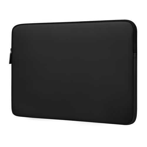 BUBM 11/12 Zoll kompatible Laptop/Tablet Aufbewahrungstasche Wasserdichte kratzfeste Tasche mit verdicktem Futter Glatter Reißverschluss Schwarz