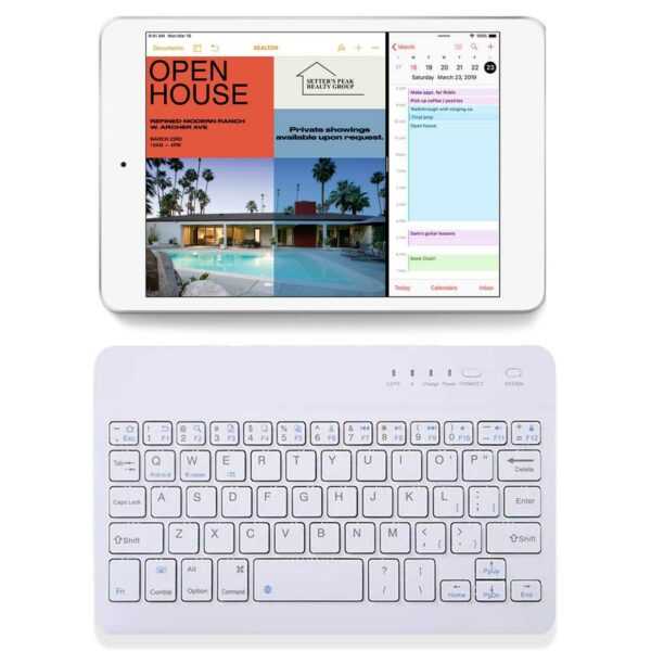 Bakeey 110mAh Bluetooth Wireless Keyboard für iPad/Handy/Tablet PC iOS Android System