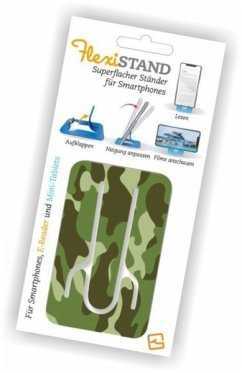 Flexistand Camouflage - superflacher Aufsteller für Smartphones und Mini-Tablets