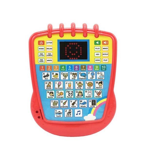 LED Englisch Lernmaschine Kinder Früherziehung Punktlesemaschine Englisch Tablet Kinder Freizeit Pädagogisches Spielzeug