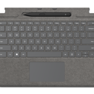 Pro Signature Keyboard mit Slim Pen 2 Platin Tablet-Tastatur