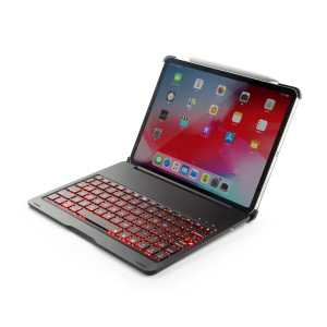 Small lot inventory FOR 2018 new ipad pro 11 inch backlit Aluminium wireless bluetooth tablet keyboard case