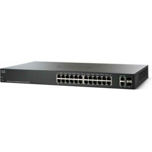 Cisco SG22026PK9 - Switch, 26-Port, Gigabit Ethernet, RJ45/SFP, PoE+ (SG220-26P-K9-EU)